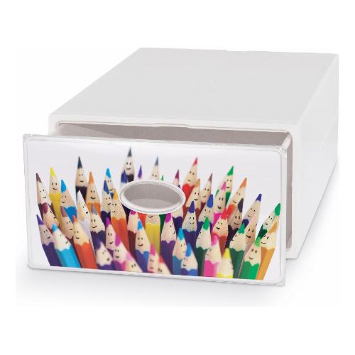 Domoliving Cassetto ordinatore Gasoline (28x40x15cm) QBOX DECO LARGE Assortito QBL004