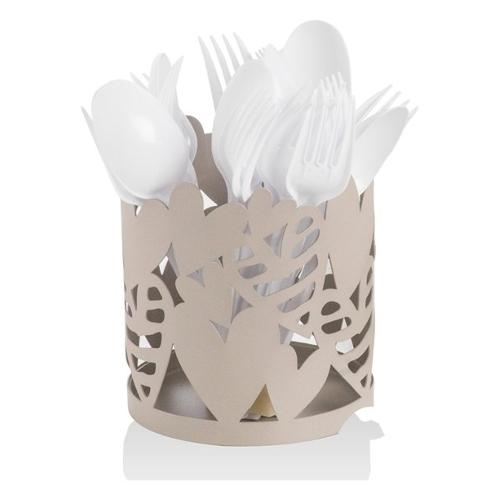 Brandani Porta posate (11cm) BATTICUORE Tortora 54273