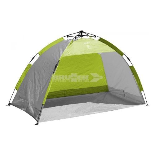 Brunner Parasole spiaggia Tenda Igloo Palma verde grigio (220x150x130 cm) 0113053N