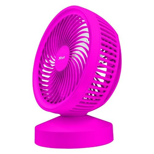 Trust Ventola USB VENTU Ventu USB Portable Cooling Fan Pink 22582