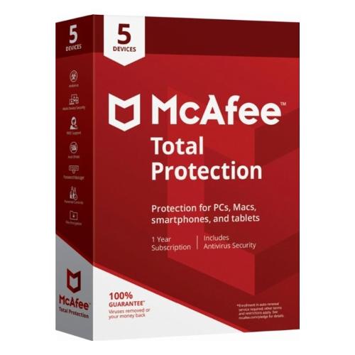 Mc Afee McAfee® Total Protection 5 Device MTP00INR5RAA