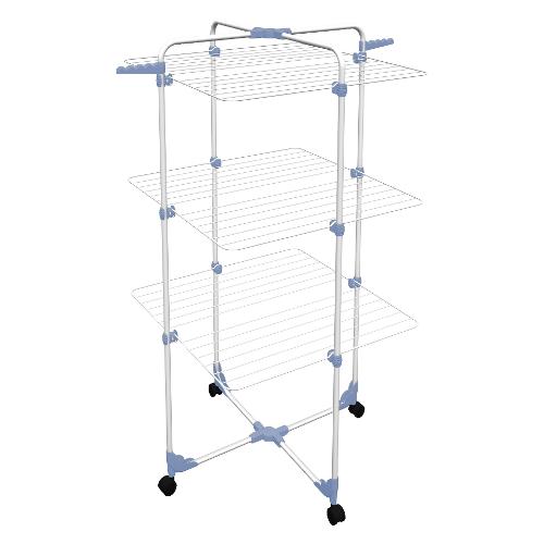 Gimi Stendibiancheria (30m) Modular 3 Bianco e Azzurro 153580