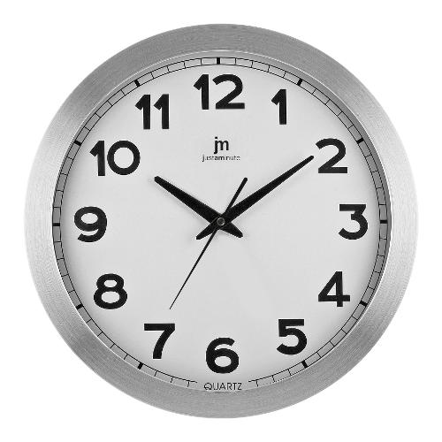 Lowell Orologio da parete (36cm) JUSTAMINUTE Silver e Bianco 14929
