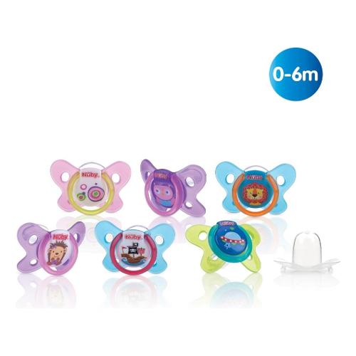Nuby Succhietto 0-6m Silicone 1 pz colore assortito ID5857SFS