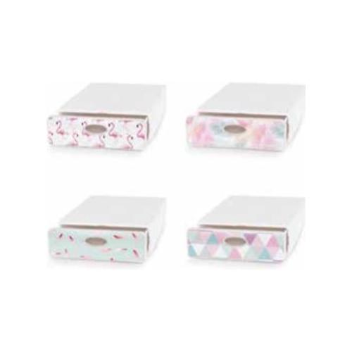 Domoliving Cassetto ordinatore Aqua (28x40x9cm) QBOX DECO SLIM Assortito QBS008