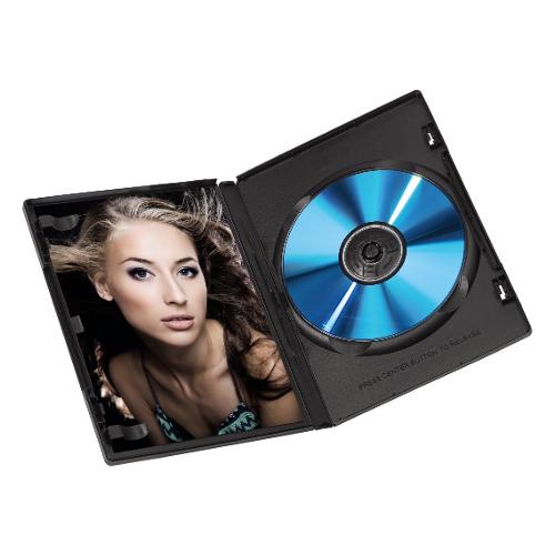 Hama Set custodie CD e DVD 5 pz Black 00051297