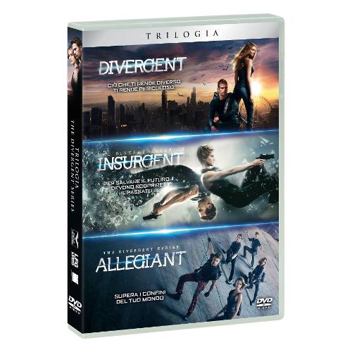 Eagle Pictures DVD Divergent Trilogia (3 Dvd) - Neil Burger, Robert Schwentke 46617