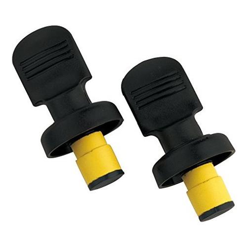 Pedrini Set tappi bottiglia 2 pz espansione Winebar Nero 7532