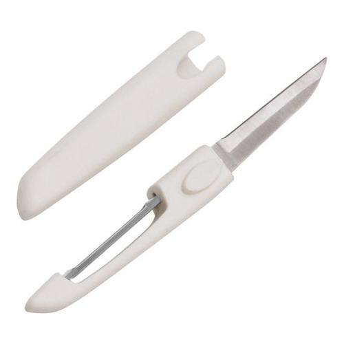 Pedrini Sbucciatore doppio coltello Plastica LILLO Bianco 0038 420