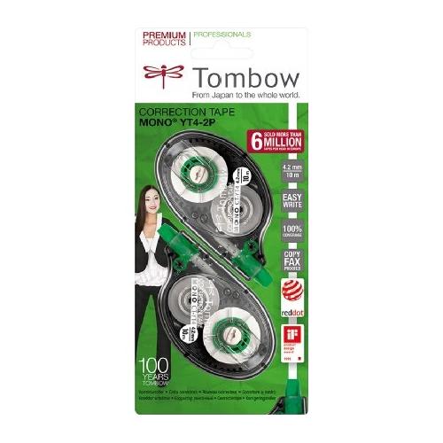 Koh I Noor Set correttori a nastro 2 pz 4,2 mm x 10 mt Tombow PCT YT42P