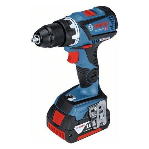 Bosch Professional Trapano avvitatore GSR18V60C 2 batterie 18V 4Ah 06019G1106
