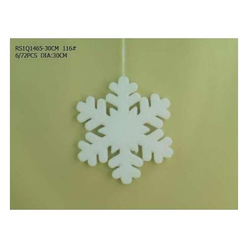 Amicasa Decoro Fiocco di Neve Bianco (30 cm) Art 29