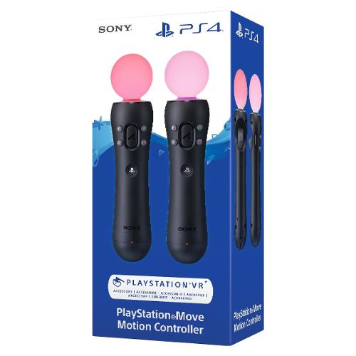 Sony Interactive Sensore VR PLAYSTATION 4 PS Move "Twin Pack" 4.0 Black 9924265