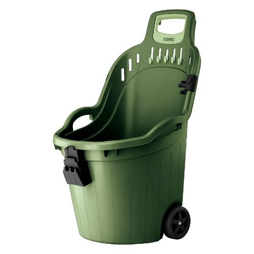 Stefanplast Carriola Helpy Cart Multiuso (50Lt) Verde PF76210