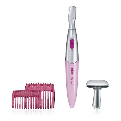 Braun Depilatore SILK EPIL Bikini Styler 3in1 Silver e Pink FG1100