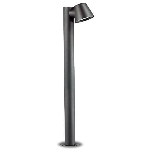 Ideal Lux Palo luce GAS pt1 Antracite 139470 (11,5x20,5x80cm) 1 luce - GU10 - Max 35W