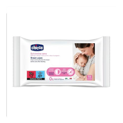 Chicco Set salviette detergenti per il Seno 72 pz 00009166000000