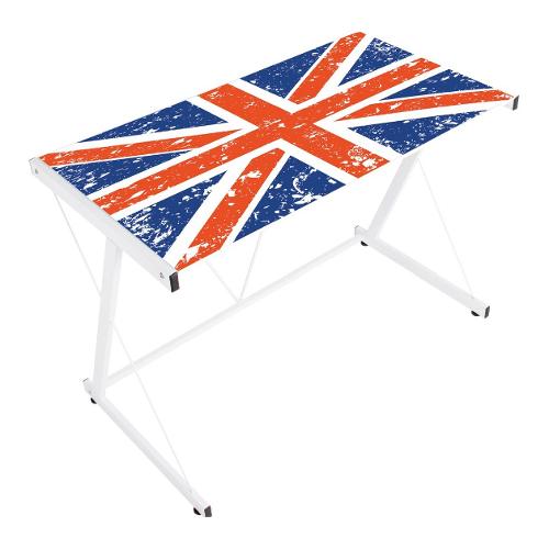Yes Everyday ENGLISH Scrivania Bianco, Rosso e Blu (90cm) Mobile KIT