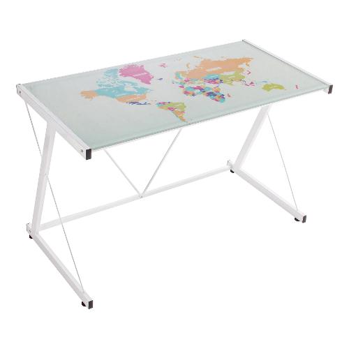 Yes Everyday COLORWORLD Scrivania Bianco e Color (120cm) Mobile KIT