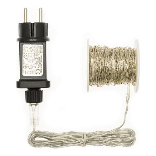 Lotti Filo (20+4mt) 400 luci Bianco Microled XMAS KING 45446
