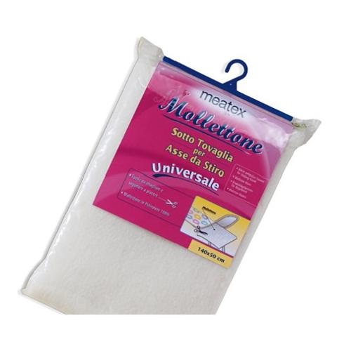 Meatex Copri asse Mollettone universale  (140x50cm) Bianco 550