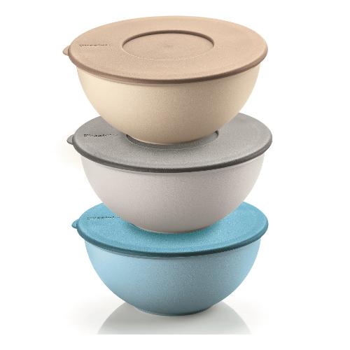 Guzzini Set contenitori alimenti 3 pz (900ml) Everywhere KITCHEN ACTIVE Colori assortiti 29260252