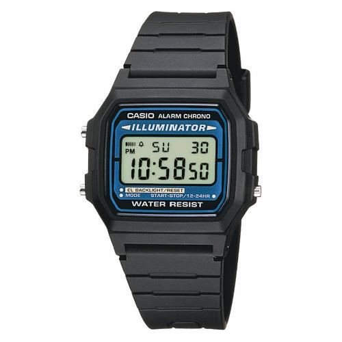 Casio Orologio COLLECTION Men Black F 105W 1AWYEF