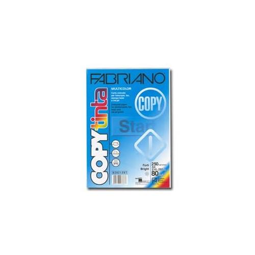 Fabriano Risma A4 250pz COPY TINTA Multicolor Colori Forti 6262 80 Grammi/Metroquadro