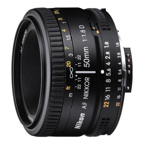 Nikon Focale fissa Af Nikkor 50mm F 1.8D Black 311061