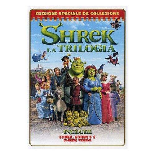 Paramount DVD Shrek La Trilogia (3 Dvd) - Andrew Adamson,  Chris Miller,  Kelly Asbury,  Raman Hui,  Vicky Jenson ADS10398