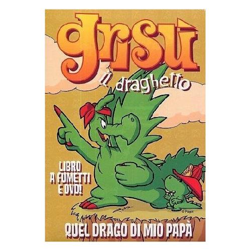 Nd DVD Grisu' Il Draghetto Quel Drago Di Mio Papa' (Dvd+Libro) - Toni Pagot BD009