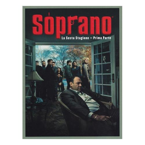 Warner Entertainment DVD Soprano (I) - Stagione 06 #01 (4 Dvd) - Daniel Attias 1000061711