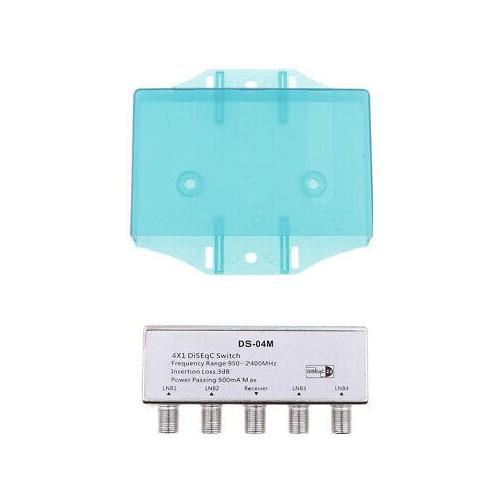 Mediasat Commutatore SAT Diseq Switch 4x1 Silver SWI 410 B