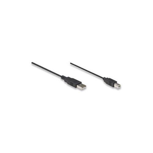 Manhattan Cavo USB 2.0 Black 1,8m 333368