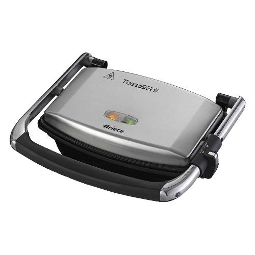 Ariete Tostiera TOAST&GRILL Slim Silver e Black 00C191110AR0 1000W
