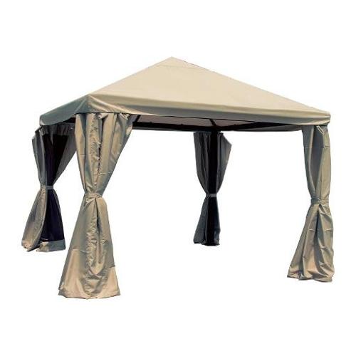 Amicasa Gazebo alluminio MILANO Beige (3x3mt) G2