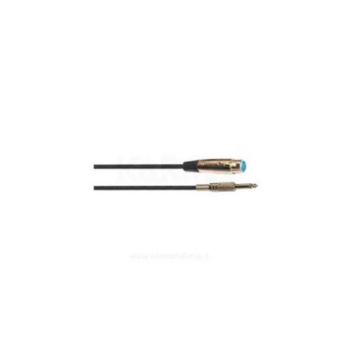 Karma Cavo adattatore Cavo audio XLR/Jack 6m CA 8223