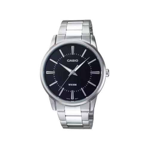 Casio Orologio COLLECTION Silver e Black MTP 1303PD 1AV