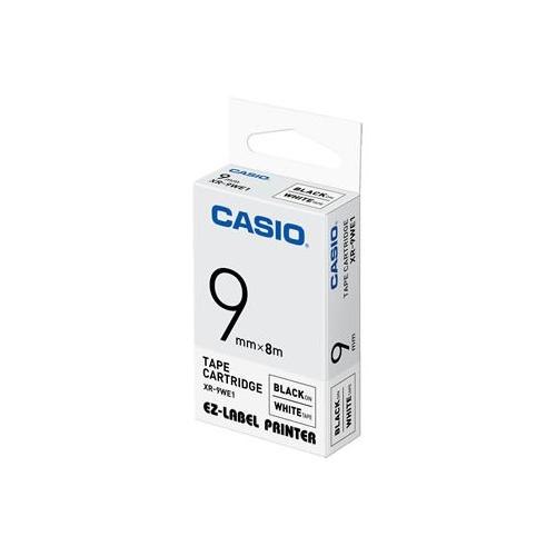 Casio Nastro etichettatrice 9mm per 8m XR 9WE1