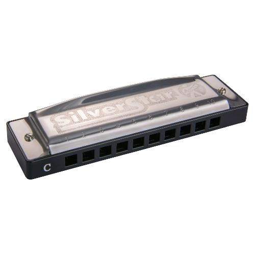 Hohner Armonica Re ENTHUSIAST SERIES Silver Star D800142