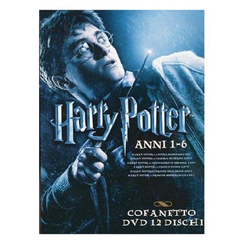 Warner Entertainment DVD Harry Potter Anni 1 6 Cofanetto (Se) (12 Dvd) - Alfonso Cuaron,  Chris Columbus,  David Yates,  Mike Newell 1000172143