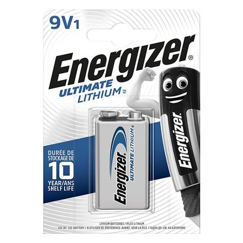Energizer Batteria Transistor 9V Litio ULTIMATE LITHIUM 1pz