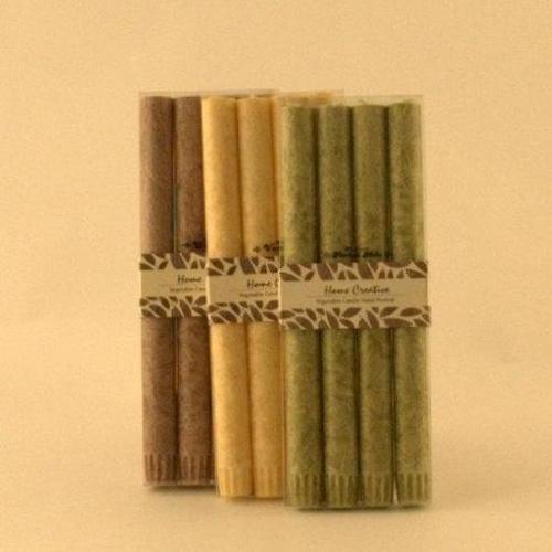 Amicasa Set candele profumate 4 pz lunghe Assortito MXY225250 4