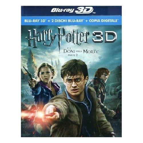 Warner Entertainment Blu Ray Harry Potter E I Doni Della Morte Parte 02 (3D) (Blu Ray 3D+2 Blu Ray+Copia Digitale) - David Yates 1000244386