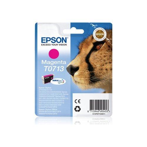 Epson Cartuccia stampante Serie Ghepardo Magenta DURABRITE ULTRA T0713 C13T07134022