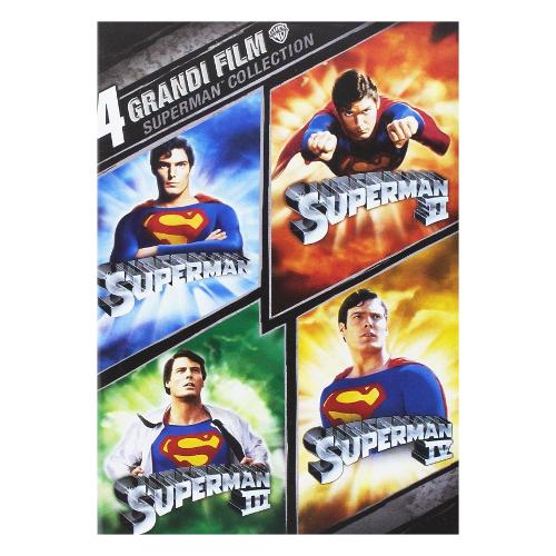 Warner Entertainment DVD 4 Grandi Film-Superman Collection -