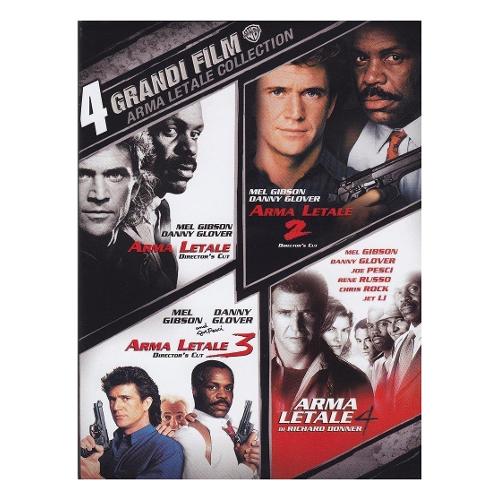 Warner Entertainment DVD Arma Letale 4 Grandi Film (4 Dvd) - Richard Donner 1000208054