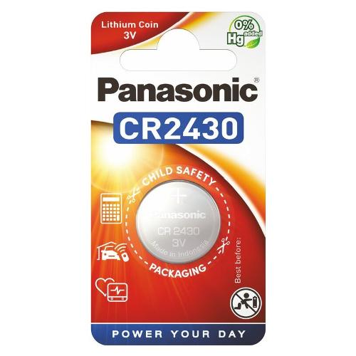 Panasonic Batteria CR2430 Litio 1pz CR2430L 1BP