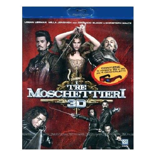 Rai Cinema Blu Ray Tre Moschettieri (2011) (3D) (Blu Ray+Occhialetti) - Paul W.S. Anderson 4800004014