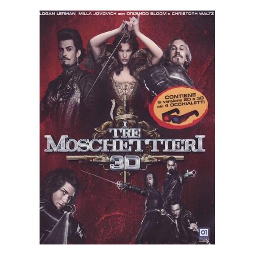 Rai Cinema DVD Tre Moschettieri (2011) (3D) (2 Dvd+Occhialetti) - Paul W.S. Anderson 866253EVDO